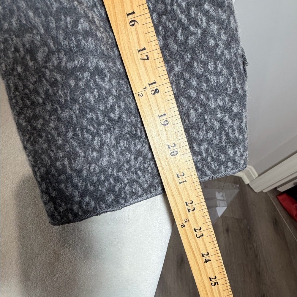 Dolce & Gabbana D&G Runway Wool Cotton Blend EU46 Gray Textured Teddy Jacket - Picture 8 of 12